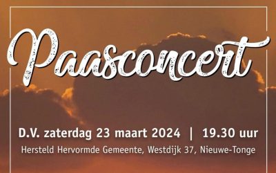 Paasconcert in Nieuwe Tonge
